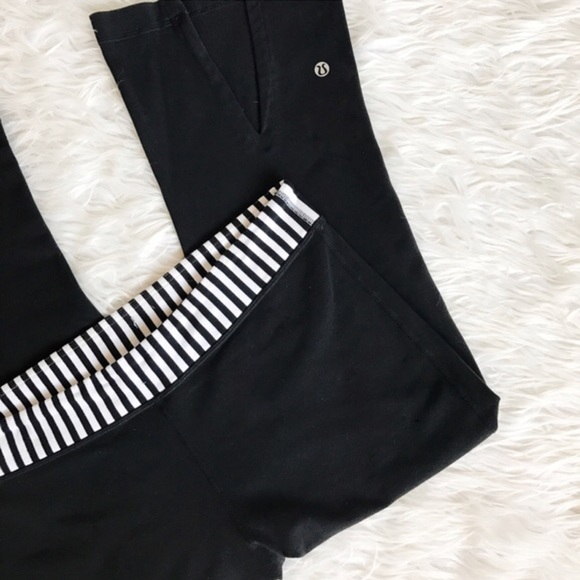 Lululemon striped crop pants - Picture 2 of 3